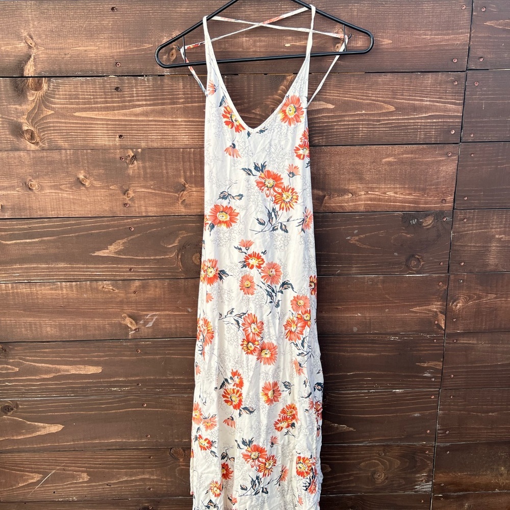 Saltwater Luxe Floral Print Dress